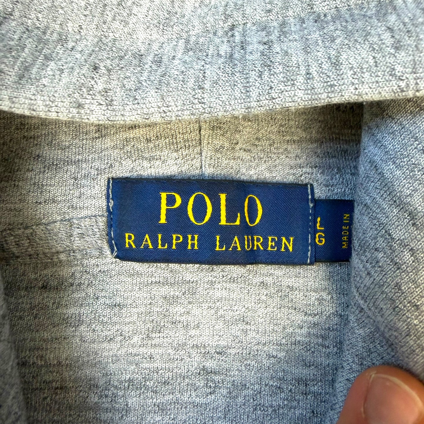 Ralph Lauren Vintage Zipper (L)