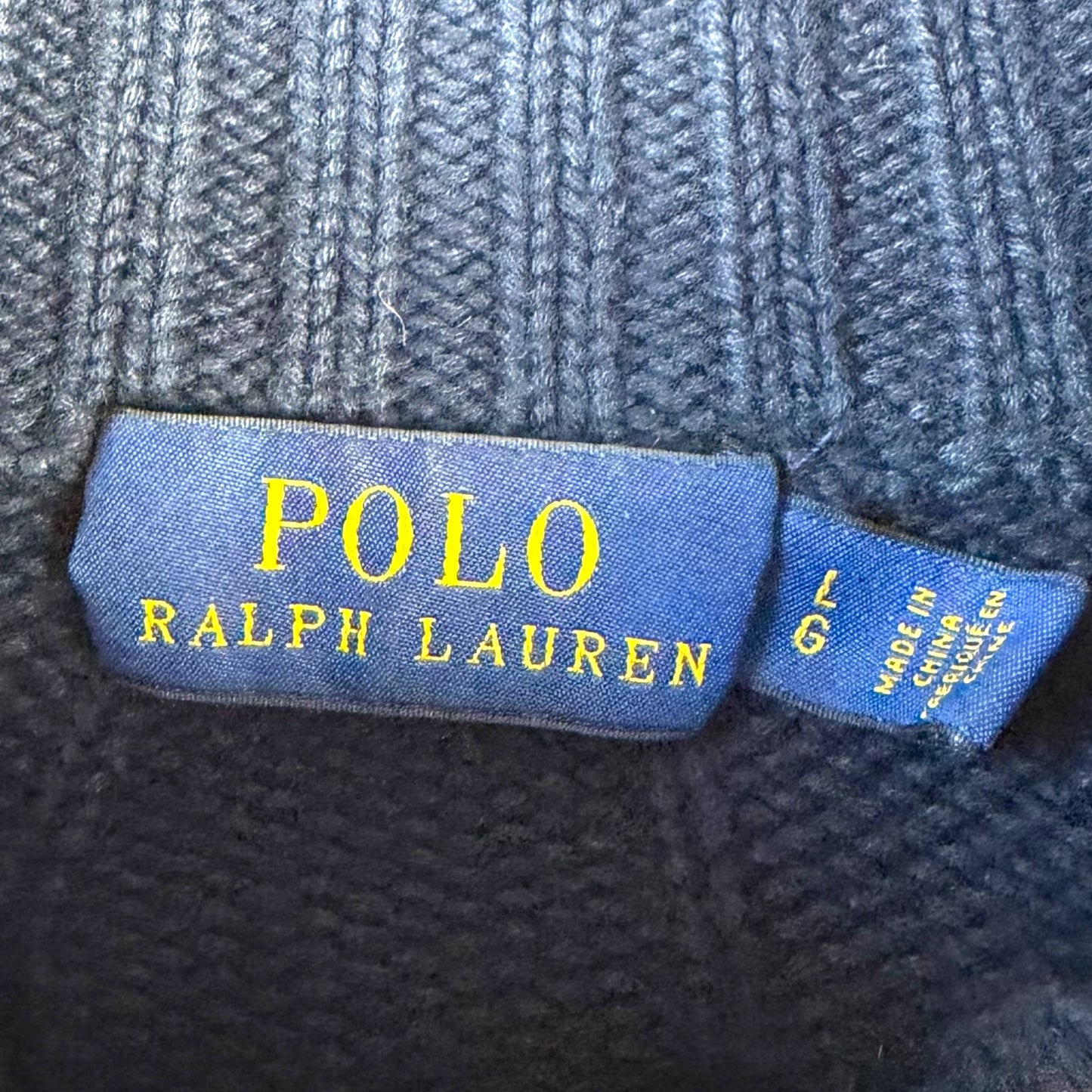 Ralph Lauren Vintage Zipper (S)