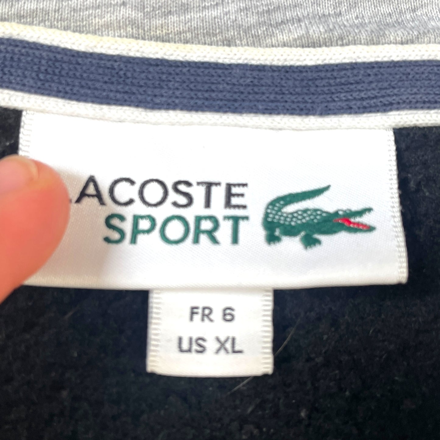Lacoste Vintage Zipper (Xl)