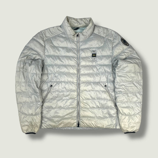 Blauer Vintage Daunenjacke (Xl)