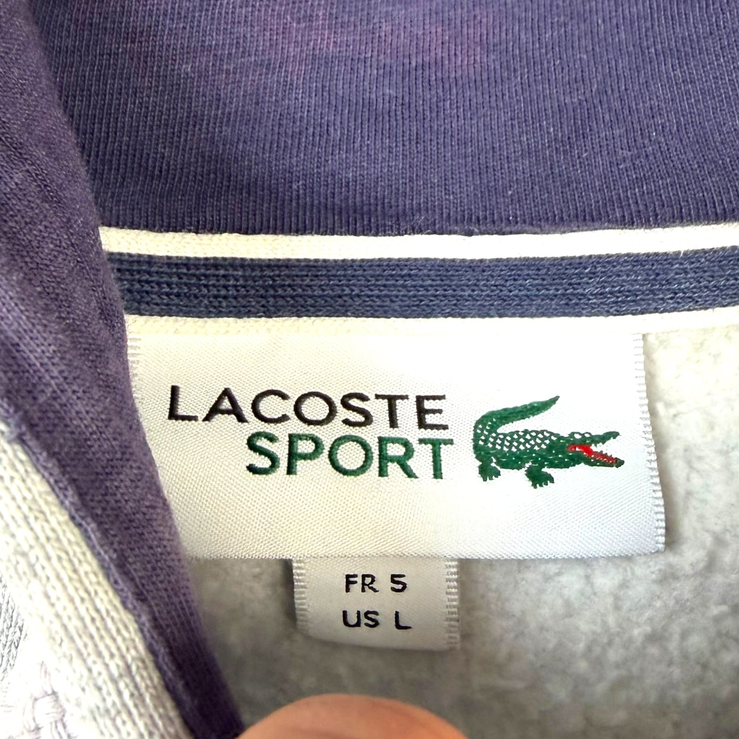 Lacoste Vintage Zipper (L)
