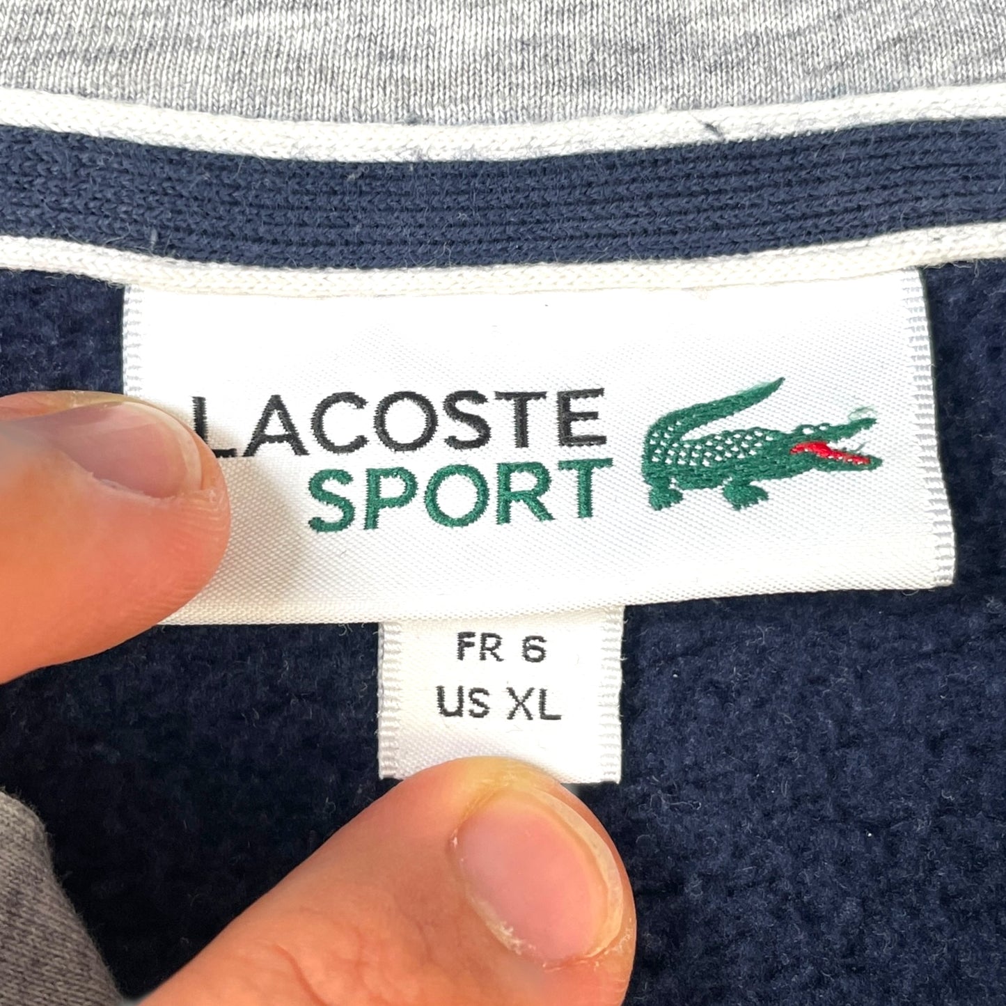 Lacoste Vintage Zipper (Xl)