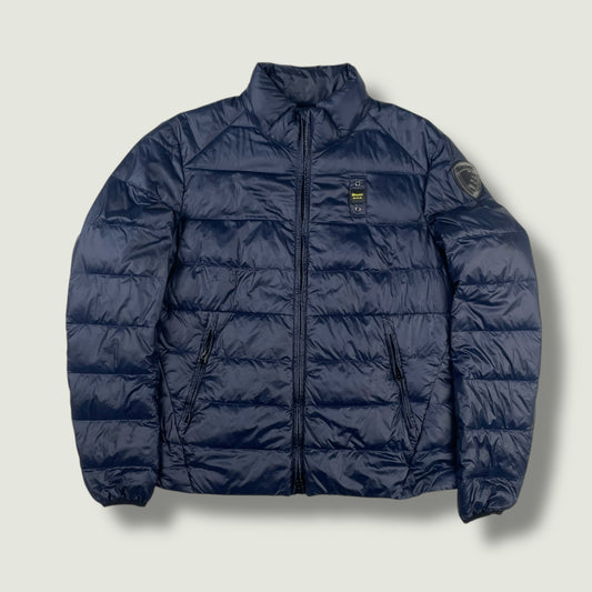 Blauer Vintage Daunenjacke (Xs)