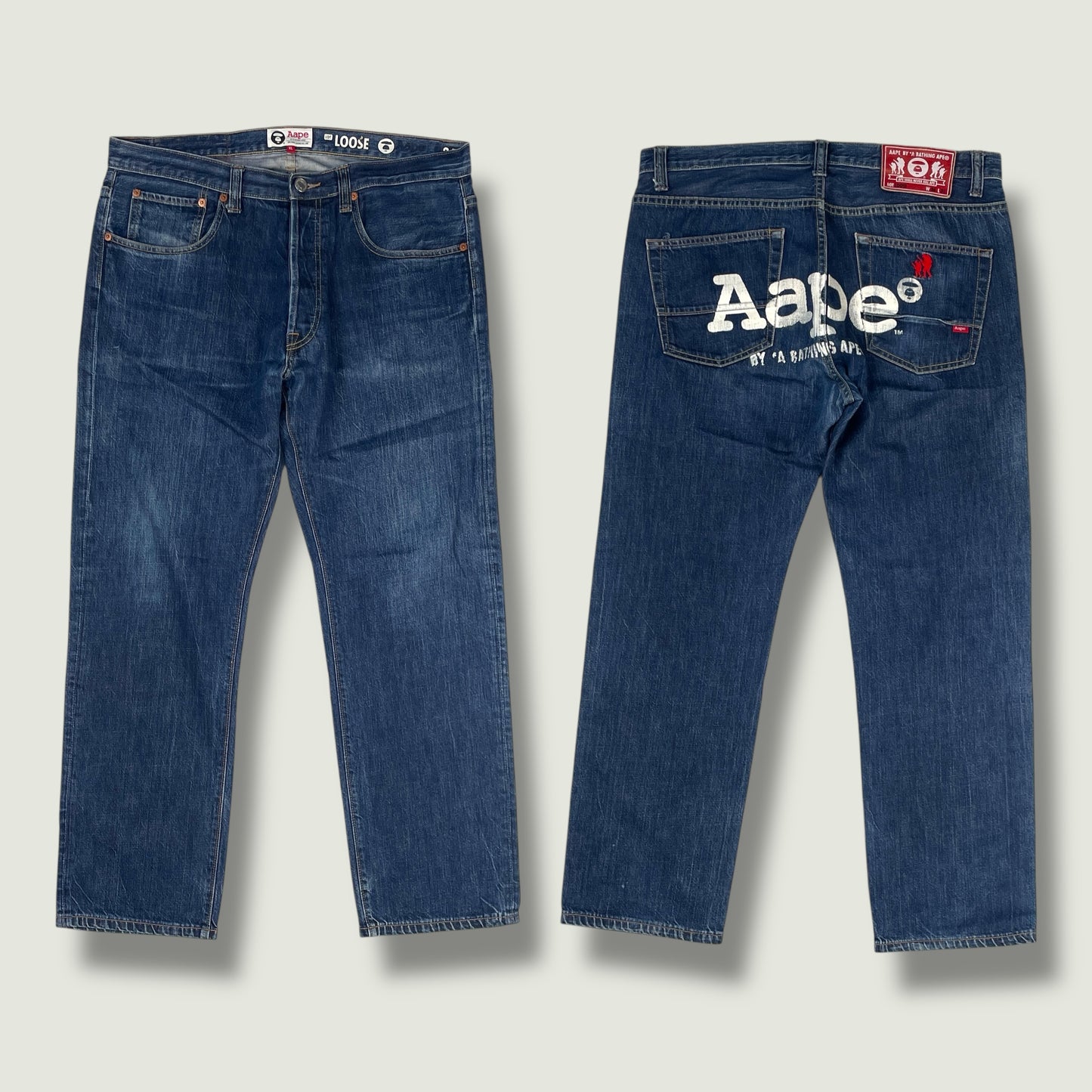 Aape by Bathing Ape Vintage Jeans (Xl)