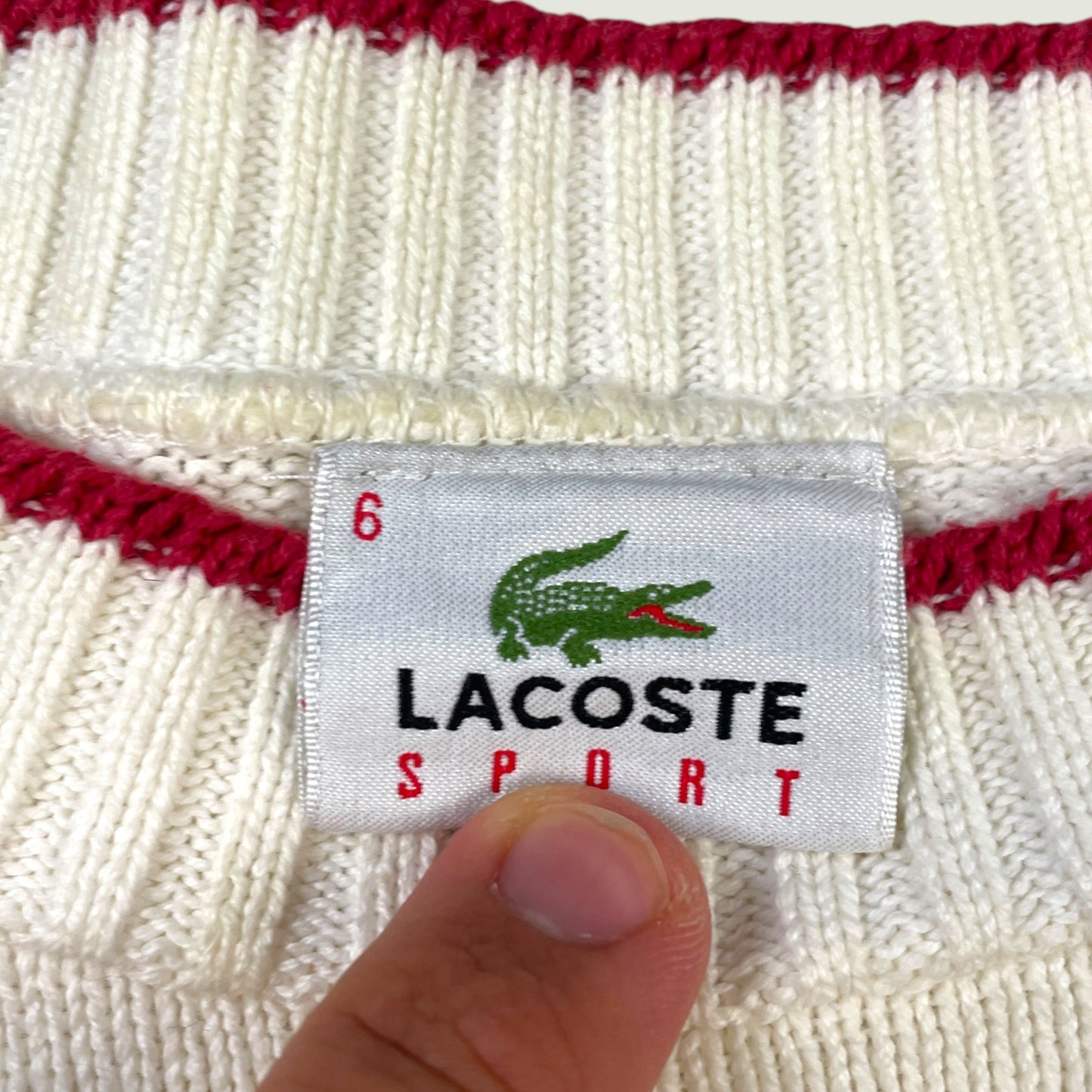 Lacoste Vintage Sweater (L)