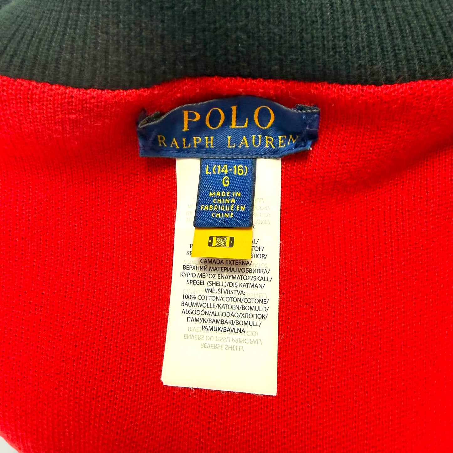 Ralph Lauren Vintage Zipper (Xs)