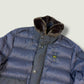 Blauer Vintage Daunenjacke (L)