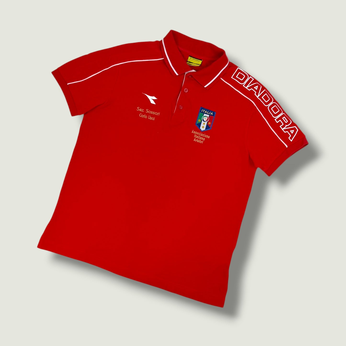 Diadora Vintage Italien Polo (M)