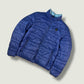Blauer Vintage Daunenjacke (S)