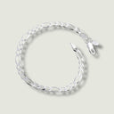 925 Silber 4,5mm Figaro Armband