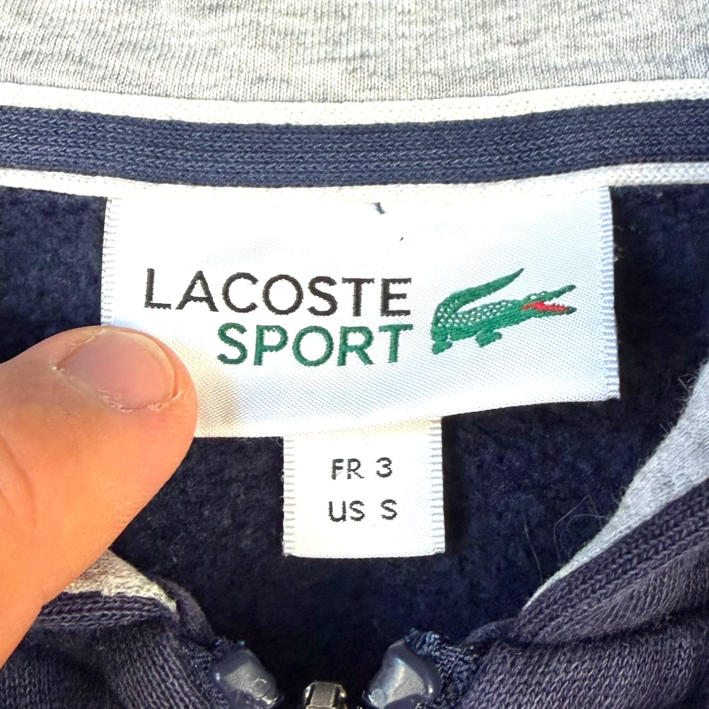 Lacoste Vintage Zipper (S)