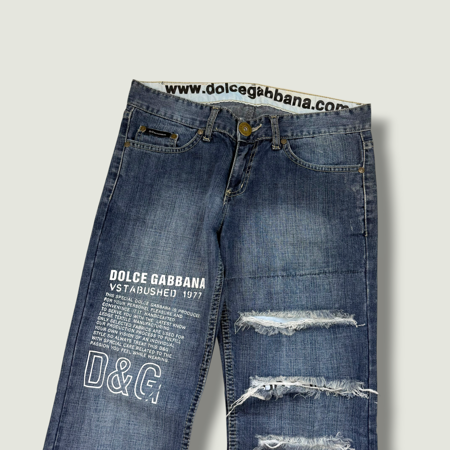 Dolce & Gabbana Vintage Jeans (Xs)