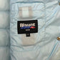 Blauer Vintage Daunenjacke (Xl)