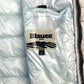 Blauer Vintage Daunenjacke (Xl)