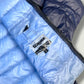 Blauer Vintage Daunenjacke (L)