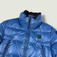 Blauer Vintage Daunenjacke (M)