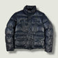 Blauer Vintage Daunenjacke (M)