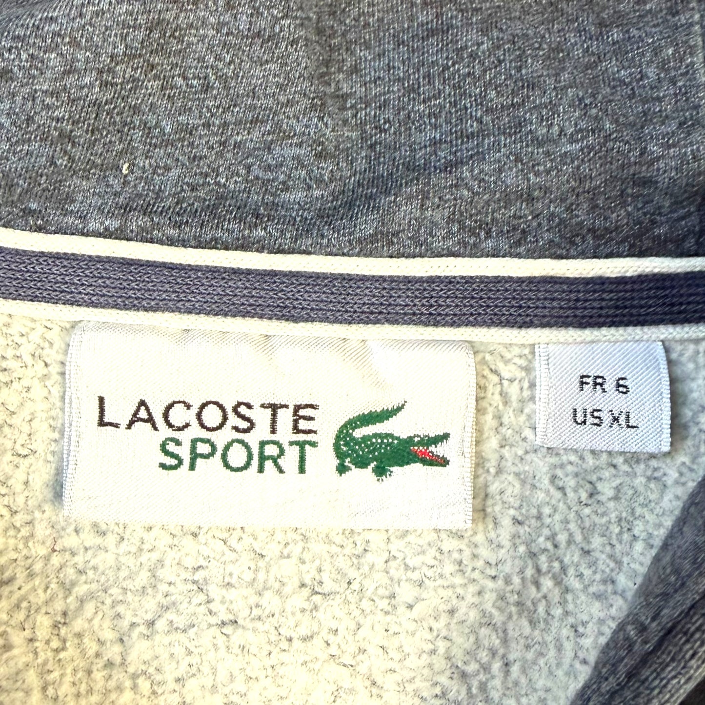 Lacoste Vintage Zipper (Xl)