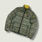 Blauer Vintage Daunenjacke (M)