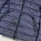 Blauer Vintage Daunenjacke (L)