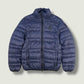 Blauer Vintage Daunenjacke (Xs)