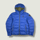 Blauer Vintage Daunenjacke (M)