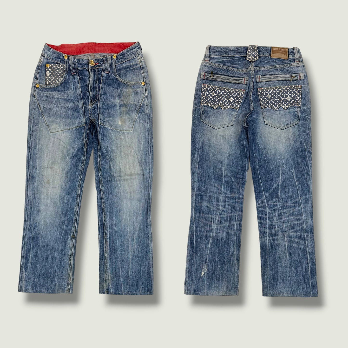Y2k Japanese Vintage Jeans (Xs)