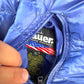 Blauer Vintage Daunenjacke (S)