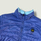 Blauer Vintage Daunenjacke (S)