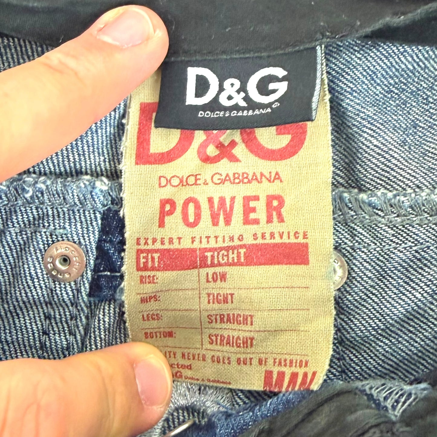 Dolce & Gabbana Vintage Jeans (S)