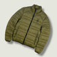 Blauer Vintage Daunenjacke (M)