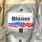 Blauer Vintage Daunenjacke (S)