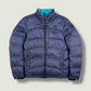 Blauer Vintage Daunenjacke (M)