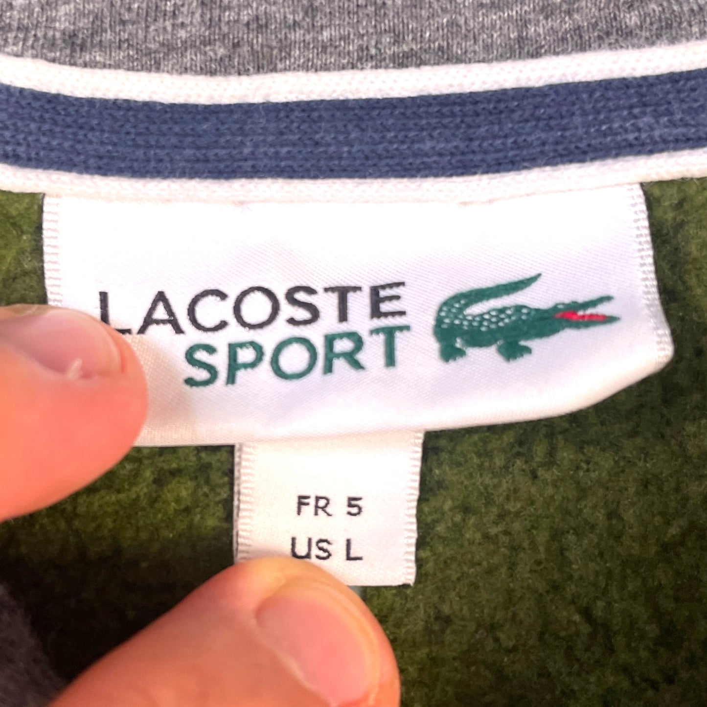 Lacoste Vintage Zipper (L)