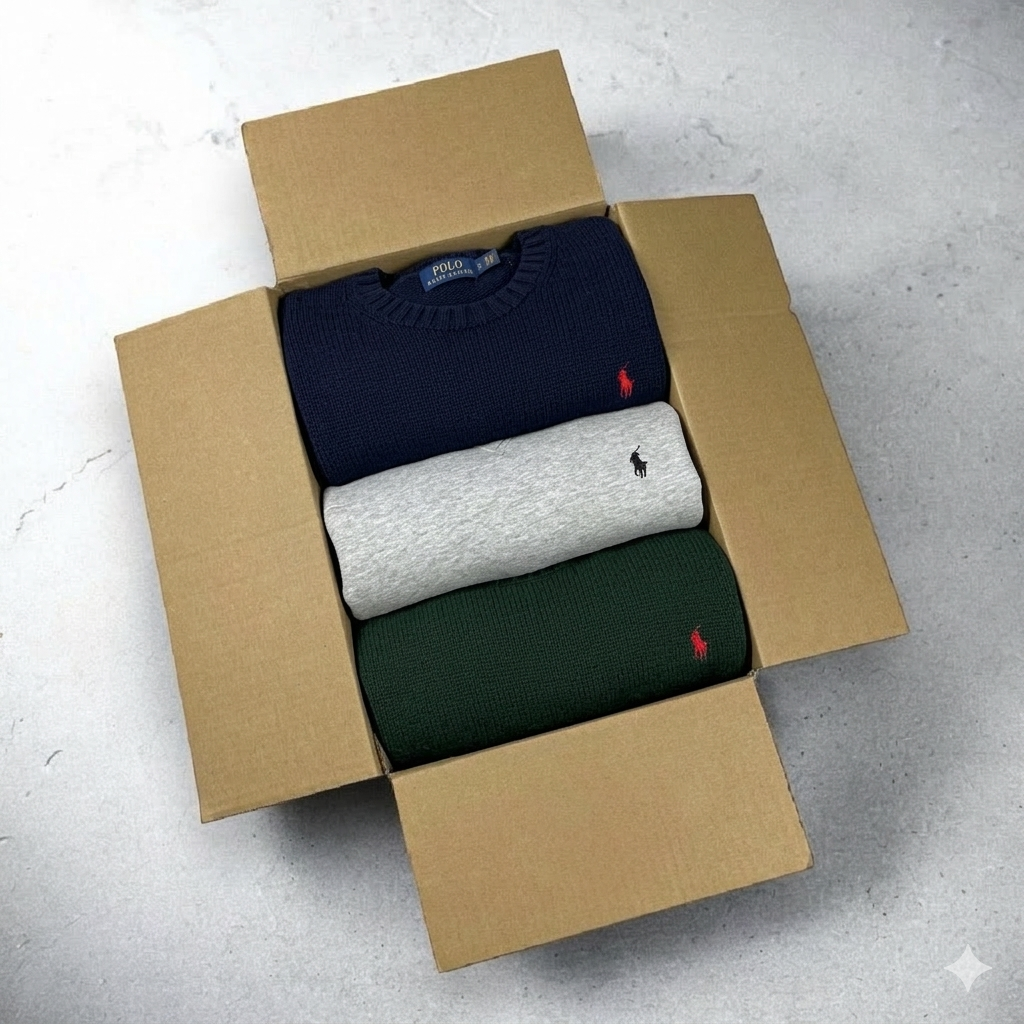 Ralph Lauren Regular Sweater Mystery Box (3 Pieces)