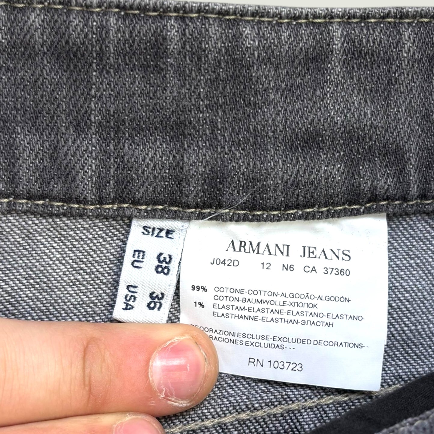 Armani Vintage Jeans (Xl)