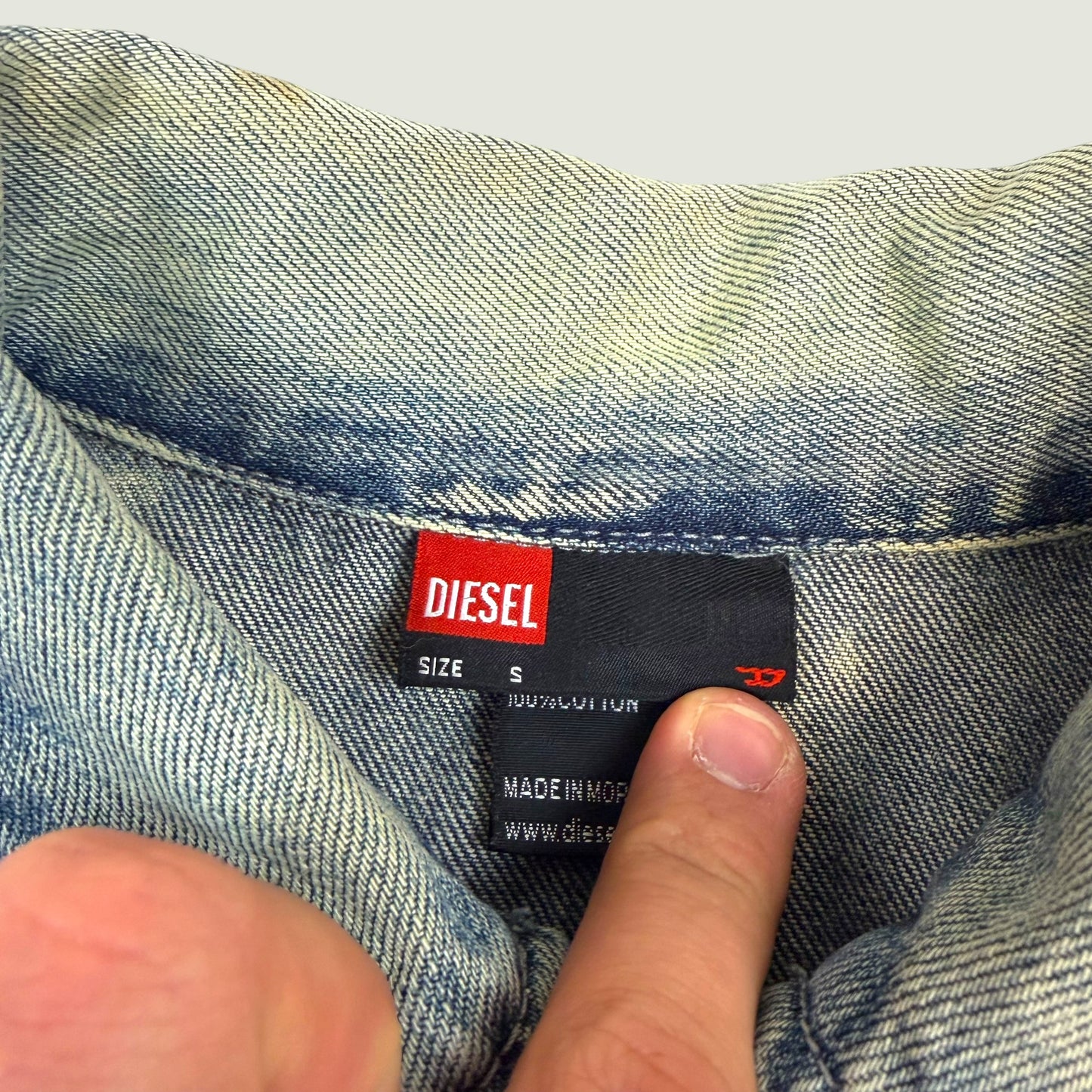 Diesel Frauen Vintage Jeansjacke (S)