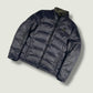 Blauer Vintage Daunenjacke (M)