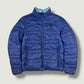 Blauer Vintage Daunenjacke (S)