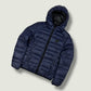 Blauer Vintage Daunenjacke (Xs)