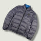 Blauer Vintage Daunenjacke (M)
