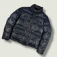 Blauer Vintage Daunenjacke (M)