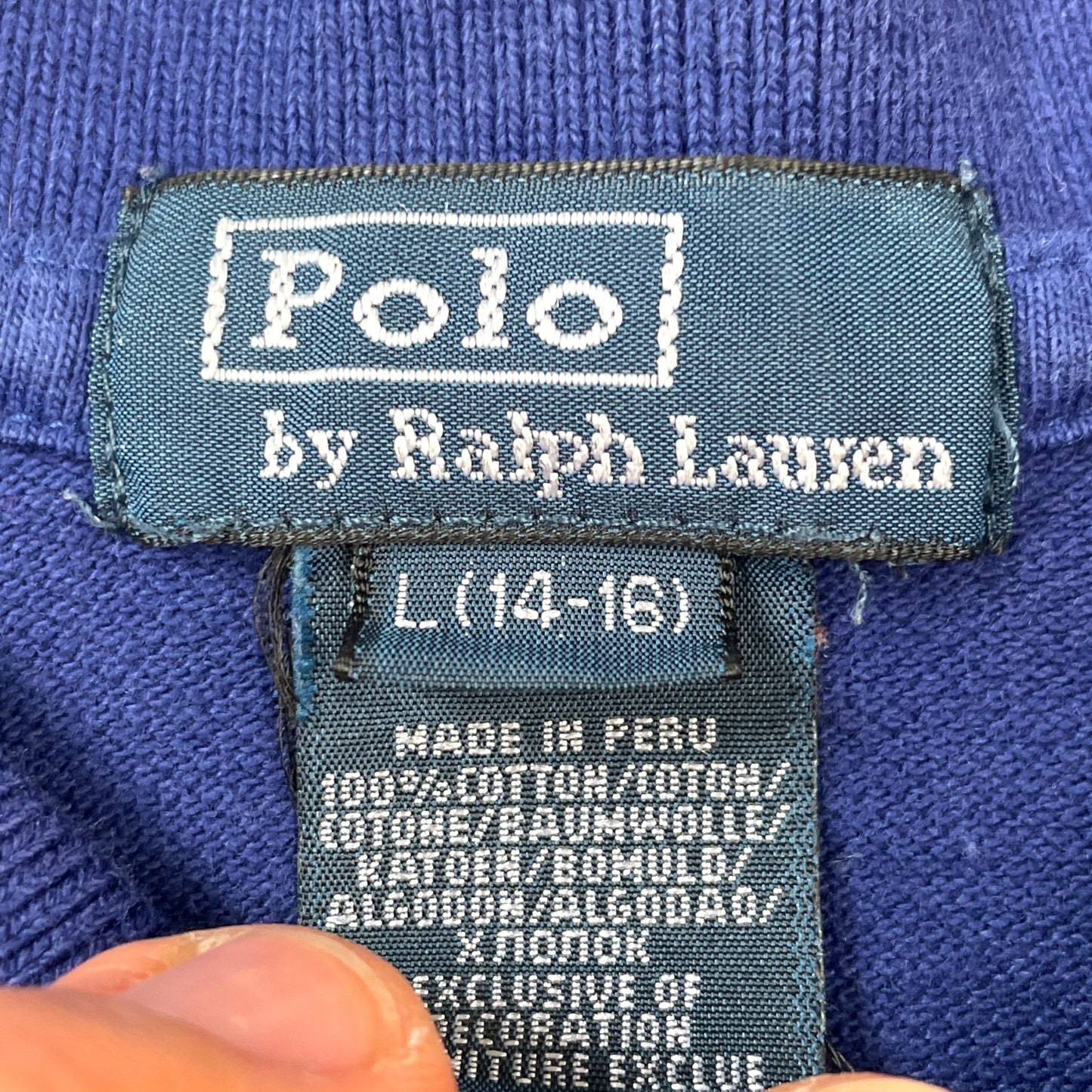 Ralph Lauren Vintage Longsleeve (Xs)