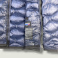 Blauer Vintage Daunenjacke (M)