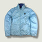 Blauer Vintage Daunenjacke (S)
