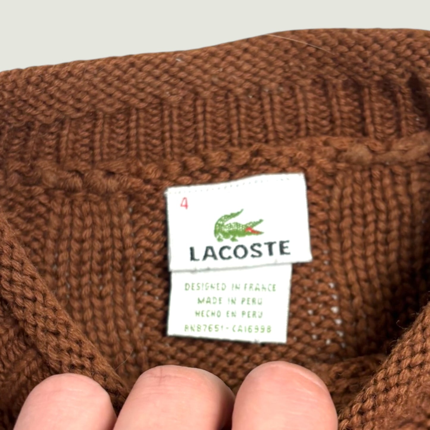 Lacoste Vintage Sweater (M)