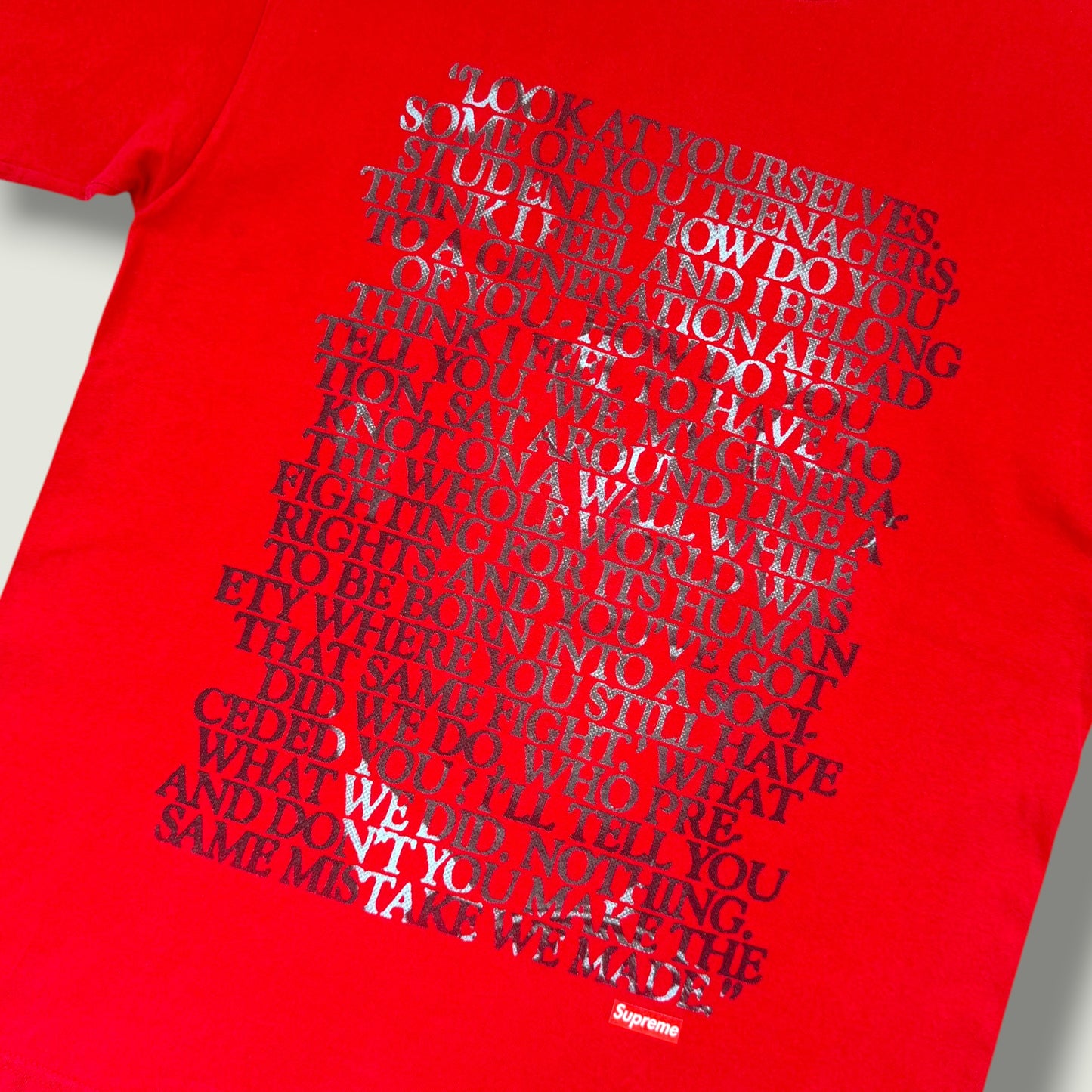 Supreme Malcolm X SS07 T-Shirt (L)