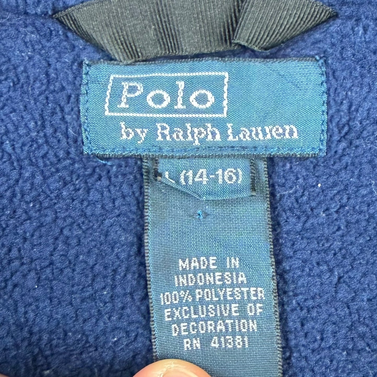Ralph Lauren Vintage Zipper (S)