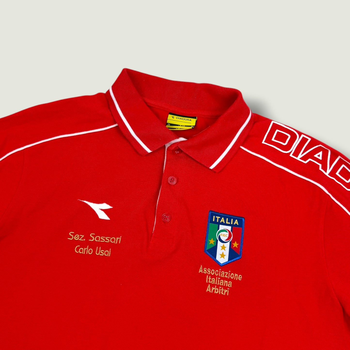 Diadora Vintage Italien Polo (M)