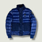 Blauer Vintage Daunenjacke (M)